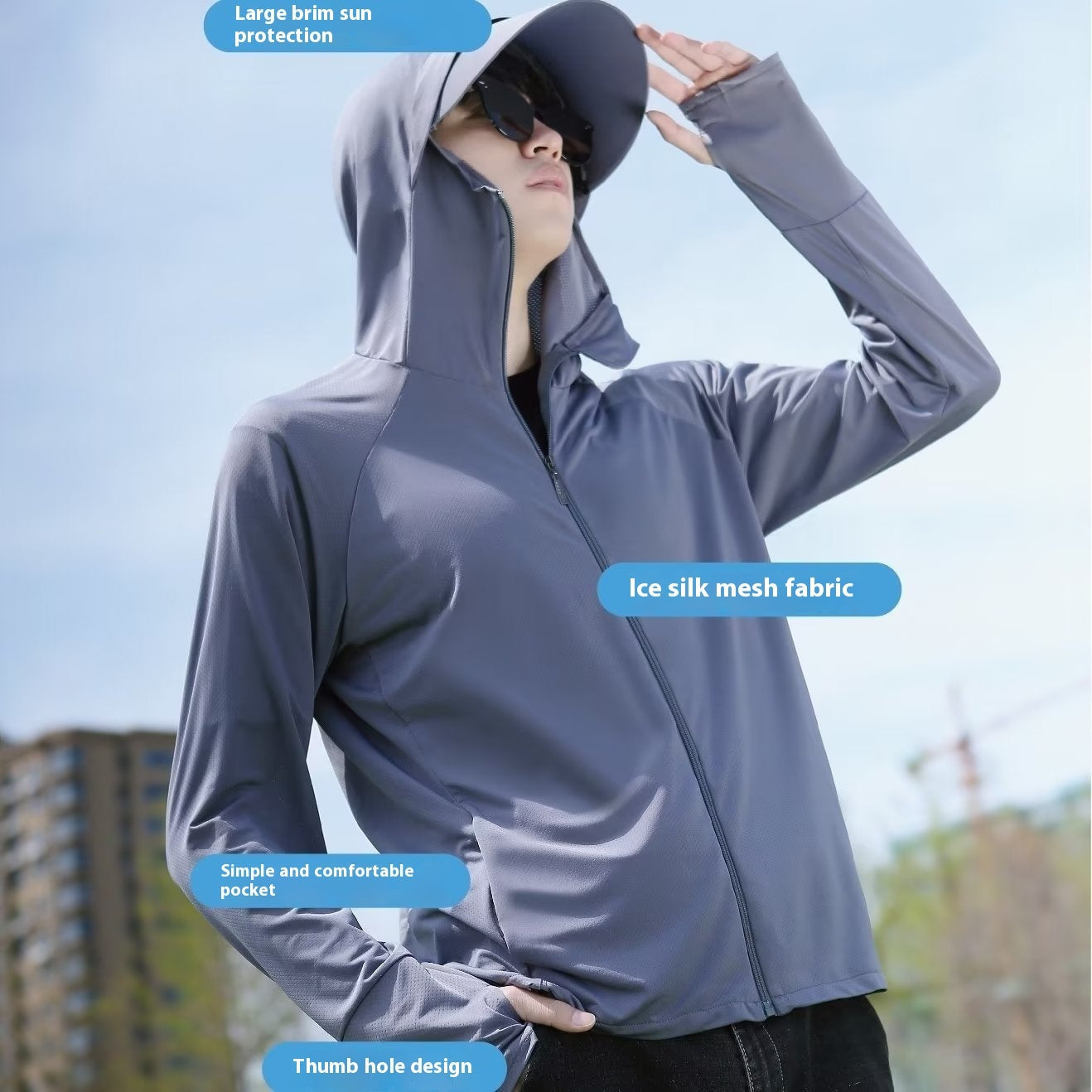 Men's Lightweight UV-Protective Outdoor Shirt