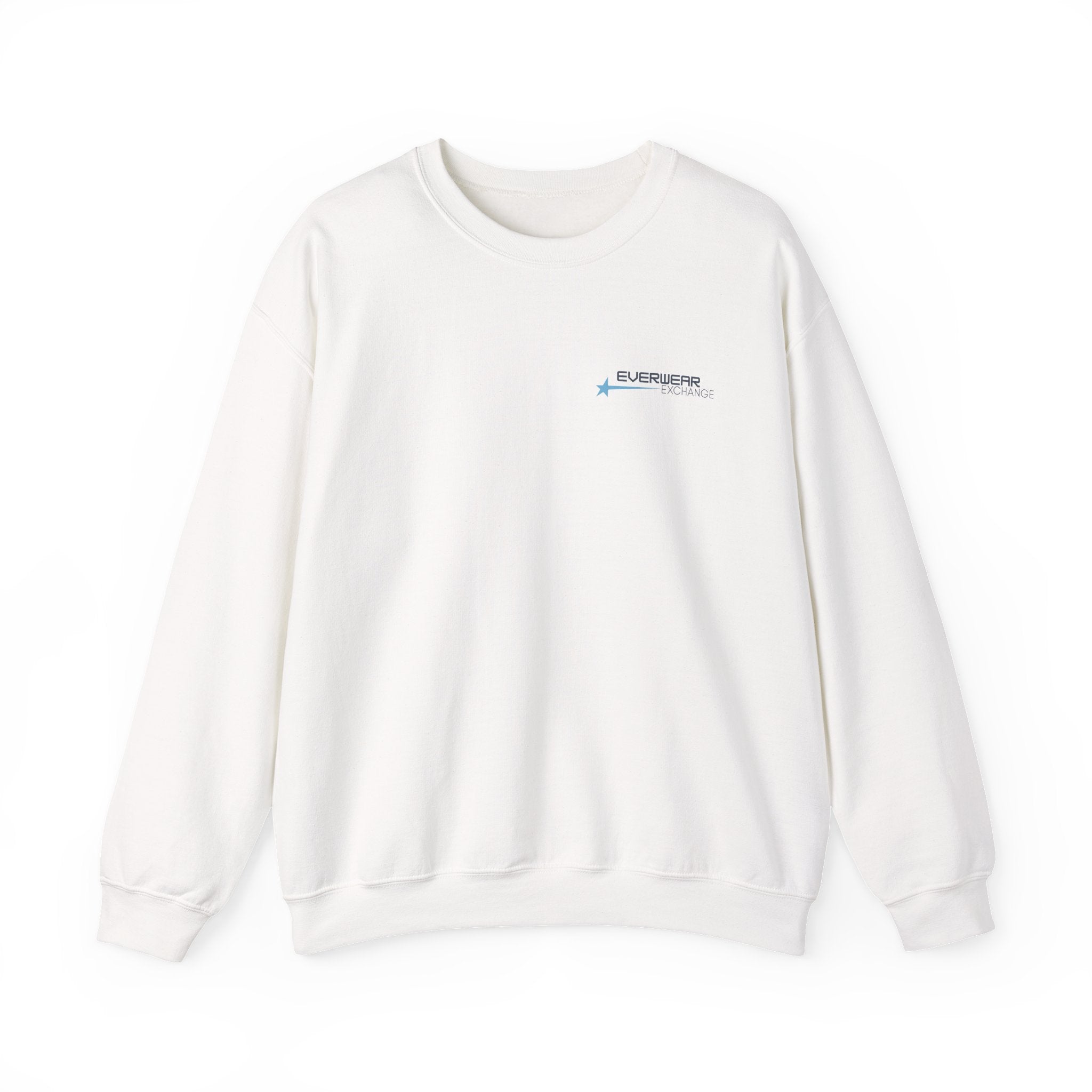 Everwear Exchange Crewneck Sweatshirt – Minimal Logo Pullover