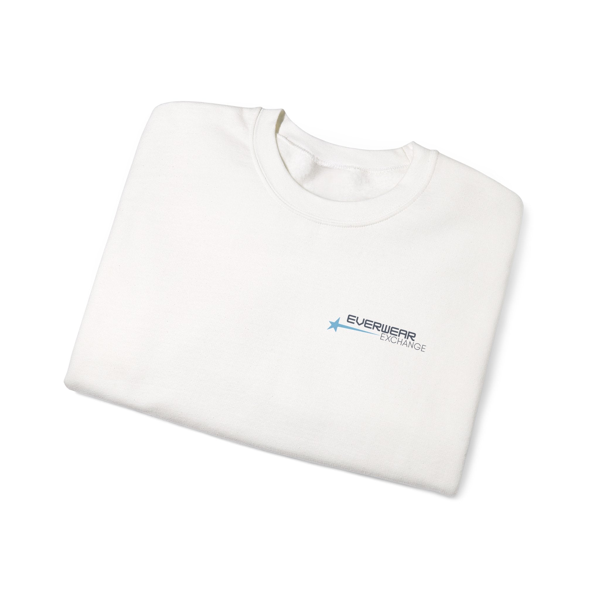 Everwear Exchange Crewneck Sweatshirt – Minimal Logo Pullover