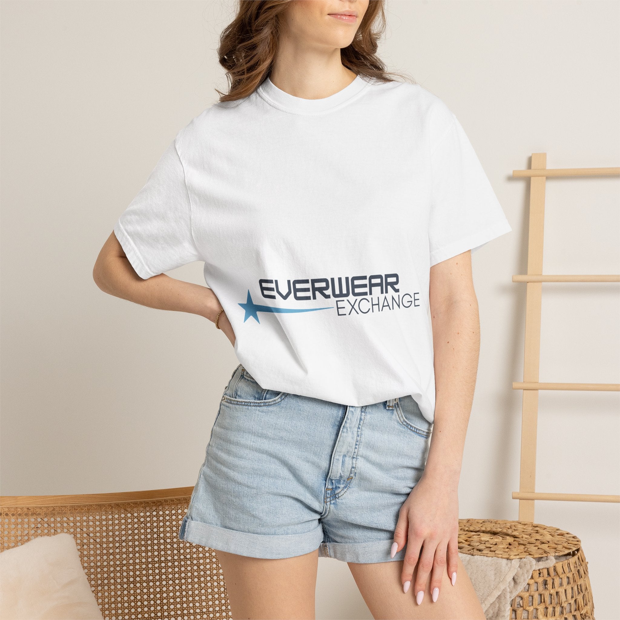 Everwear Exchange T‑Shirt — Minimal Logo Tee