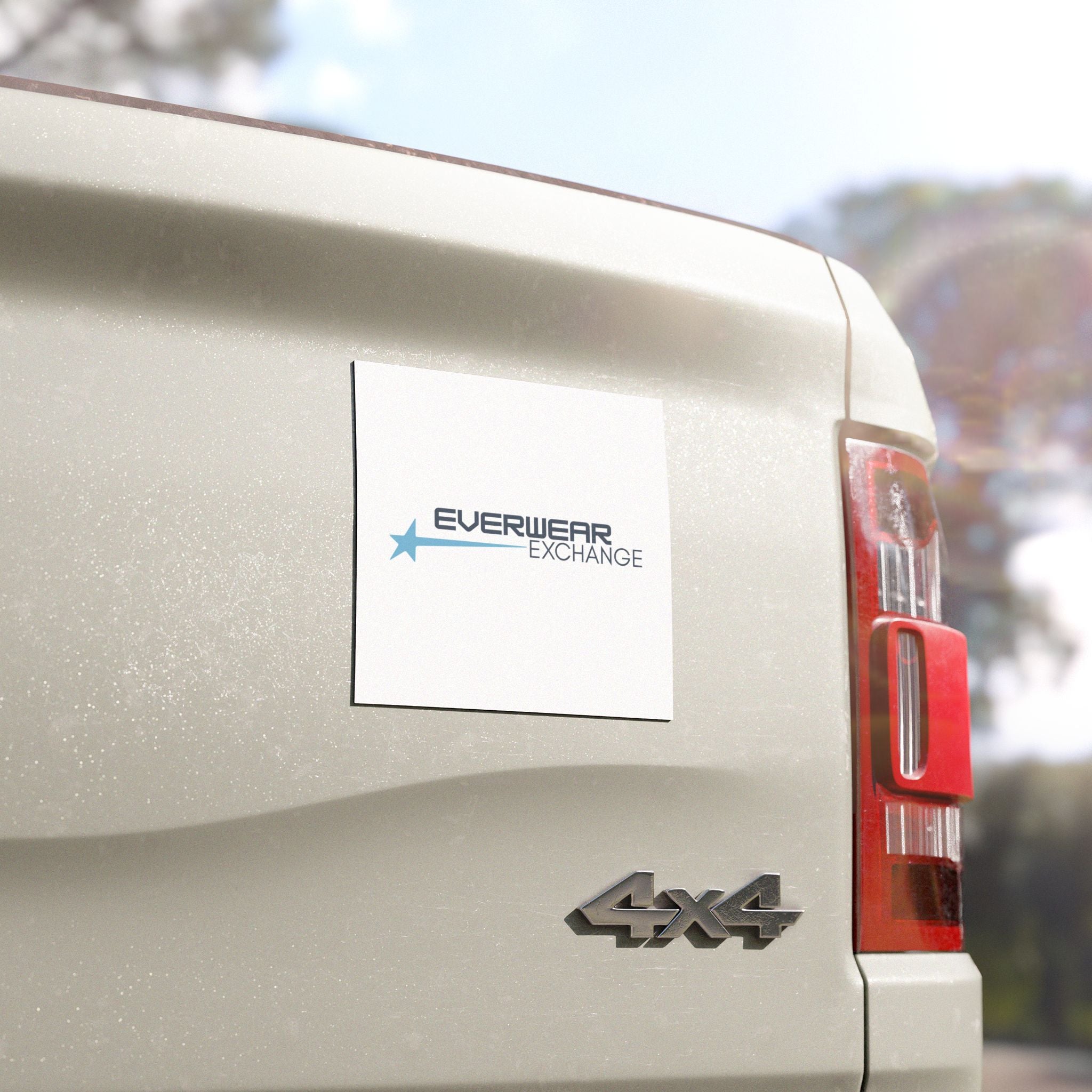 Car Magnet — Everwear Exchange Logo Magnetic Sign