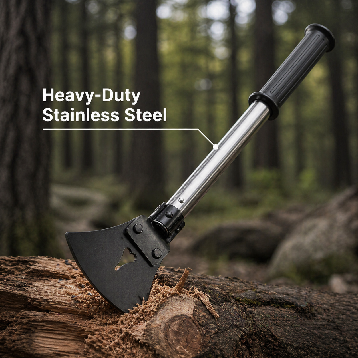 6-in-1 Outdoor Multi-Tool Survival Kit