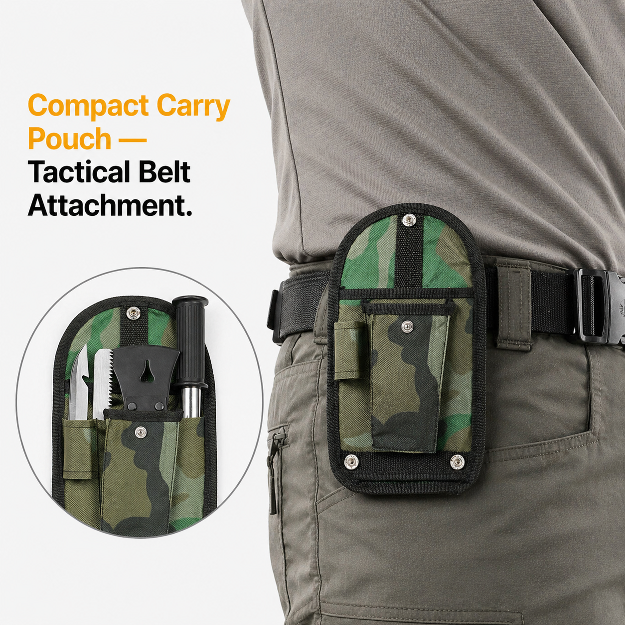6-in-1 Outdoor Multi-Tool Survival Kit