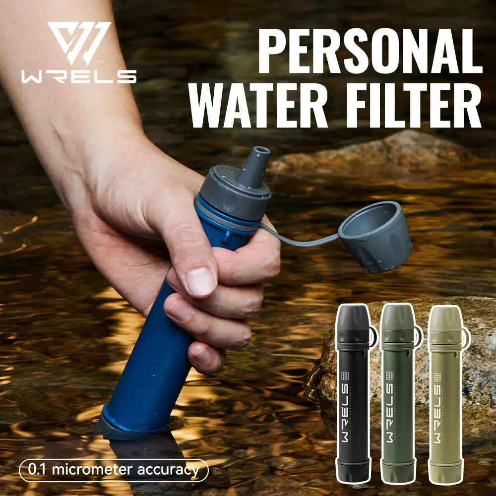 WERLS Portable Water Purifier Filter Straw