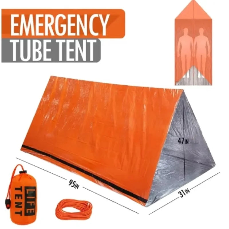 2-Person Waterproof Emergency Camping Tent