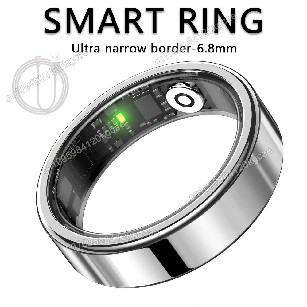 Smart Ring with Heart Rate & Sleep Monitoring