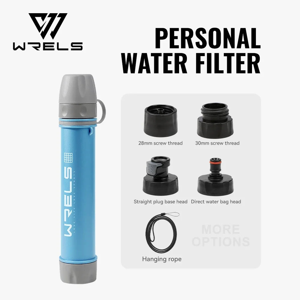 WERLS Portable Water Purifier Filter Straw