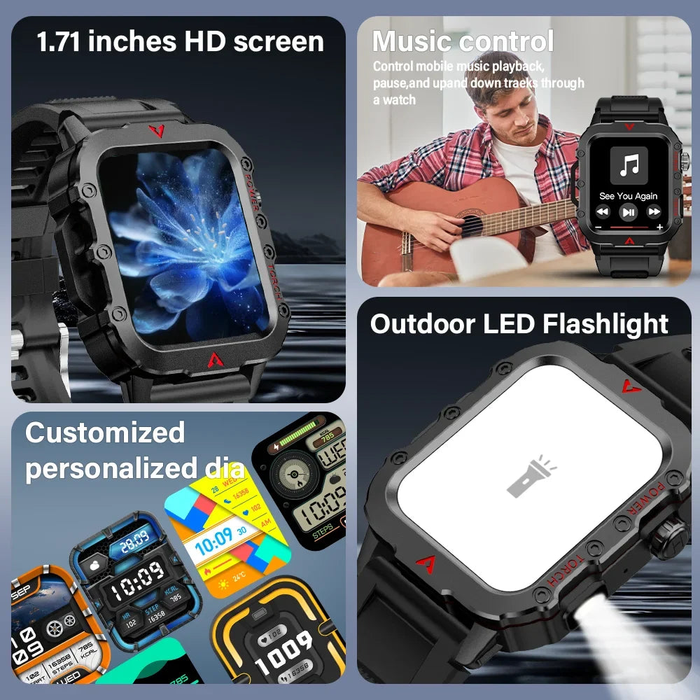 LAXASFIT New Men's Smart Watch