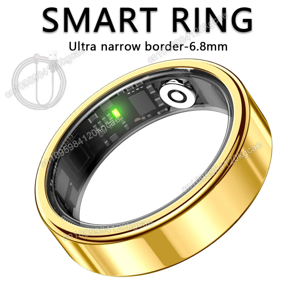 Smart Ring with Heart Rate & Sleep Monitoring