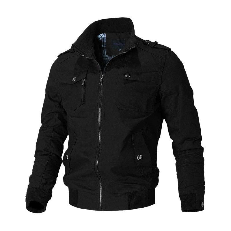 Men's Lightweight Windproof Bomber Jacket