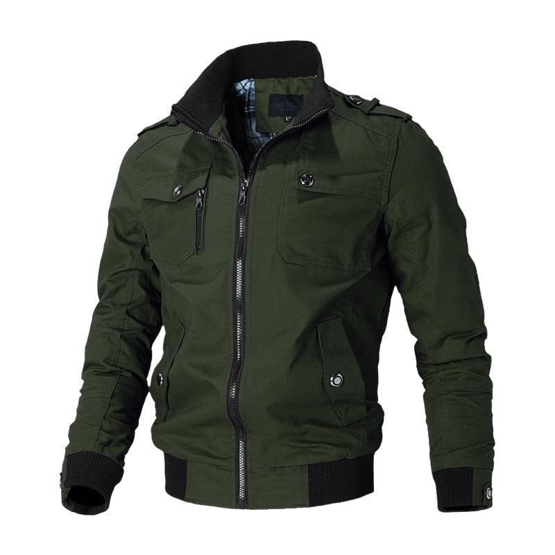 Men's Lightweight Windproof Bomber Jacket