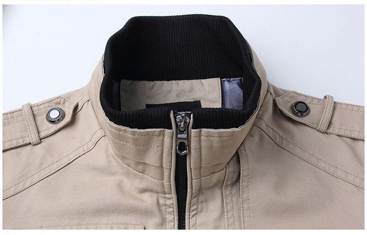 Men's Lightweight Windproof Bomber Jacket