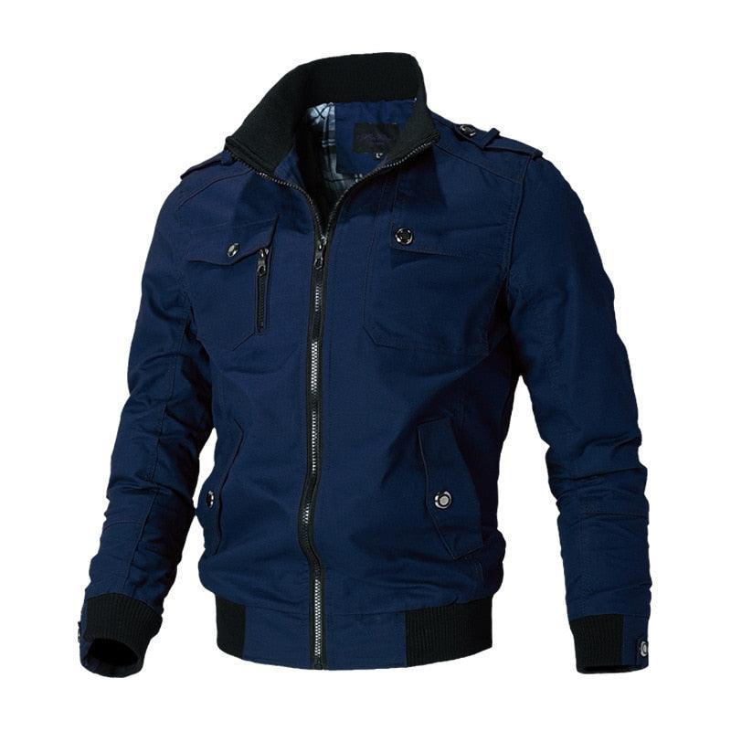 Men's Lightweight Windproof Bomber Jacket
